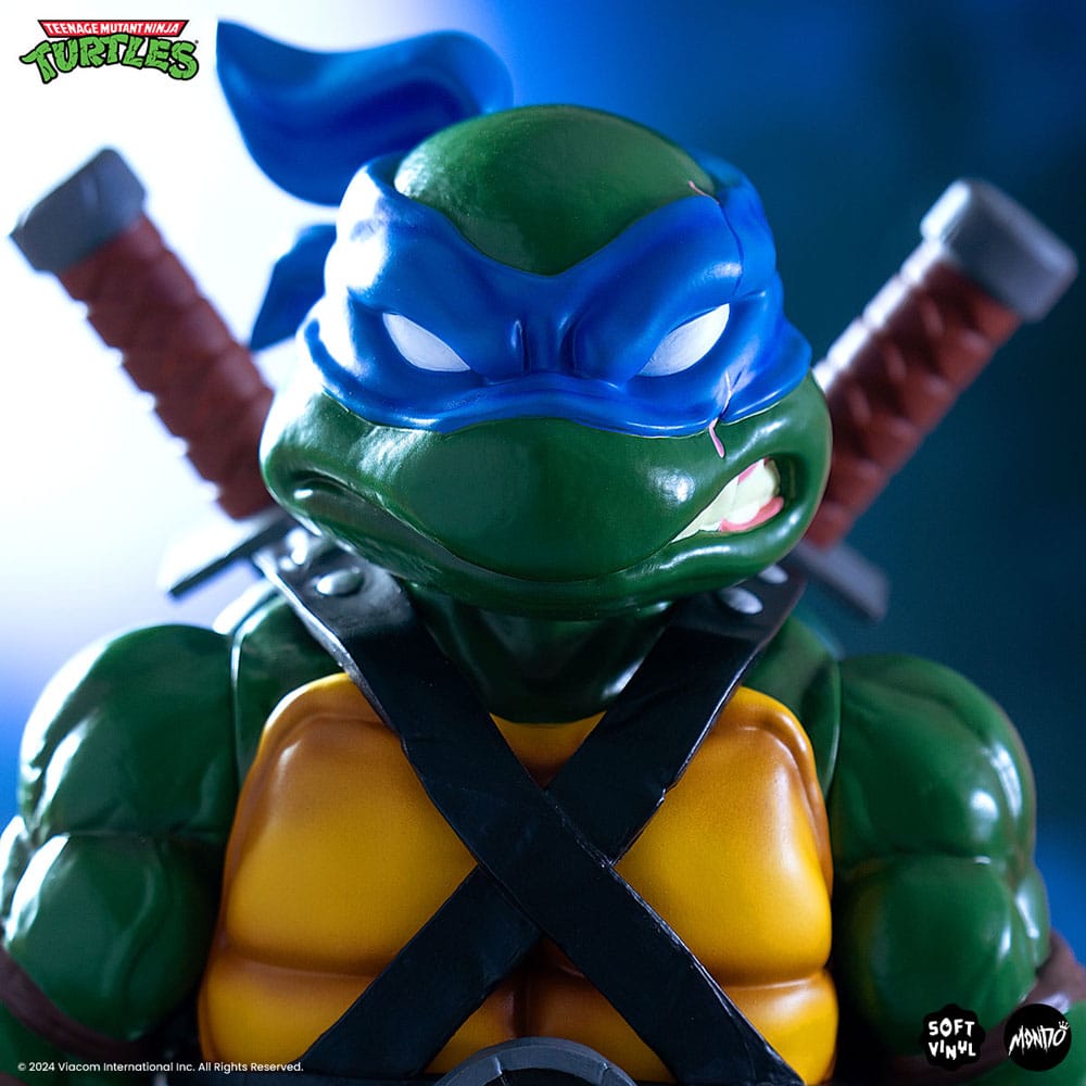 Teenage Mutant Ninja Turtles Soft Vinyl Figur Leonardo 25 cm - Versand: 5-7 Tage nach Bestellung