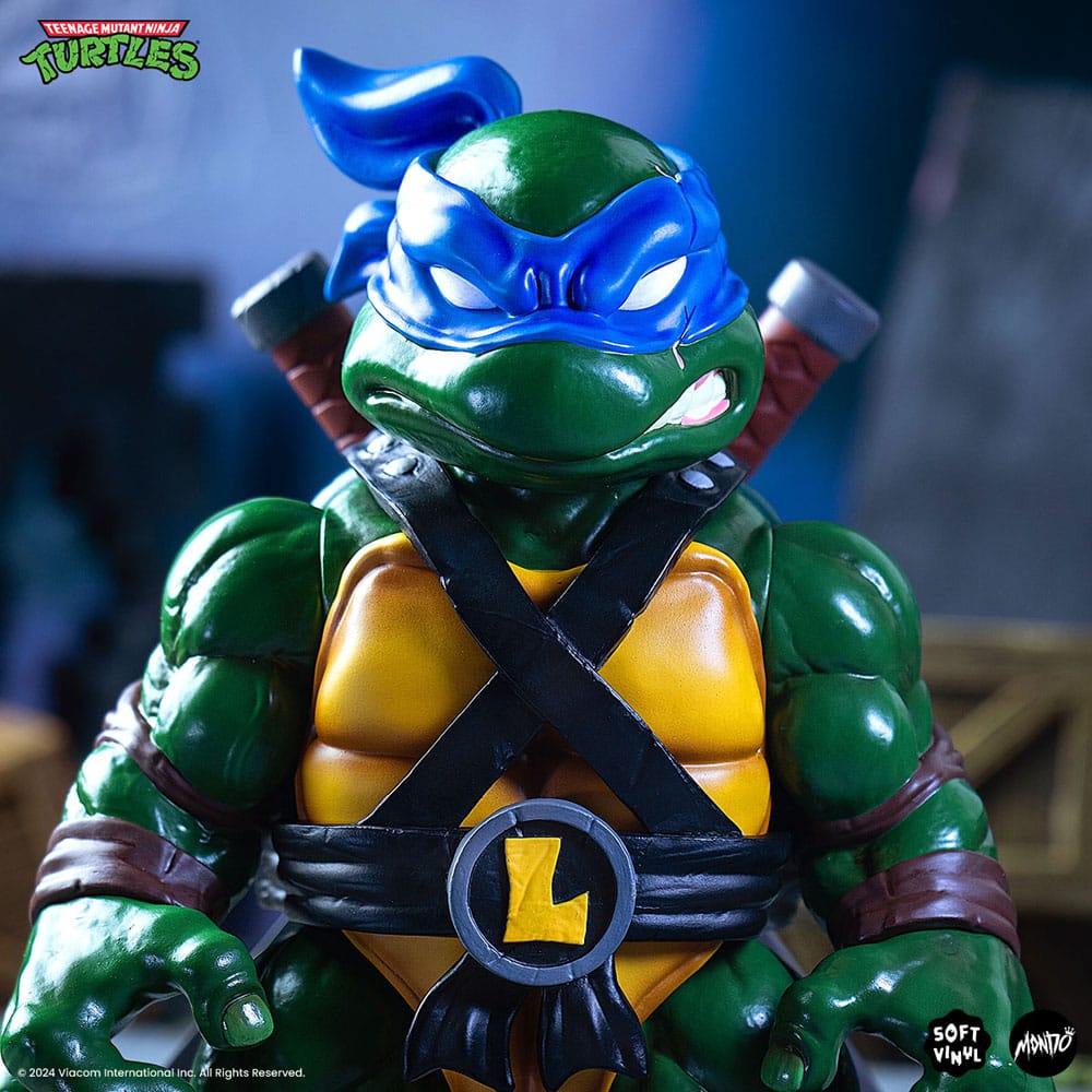 Teenage Mutant Ninja Turtles Soft Vinyl Figur Leonardo 25 cm - Versand: 5-7 Tage nach Bestellung