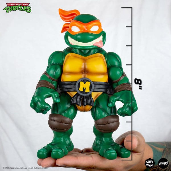 Teenage Mutant Ninja Turtles Soft Vinyl Figur Michelangelo 20 cm - Versand: 5-7 Tage nach Bestellung