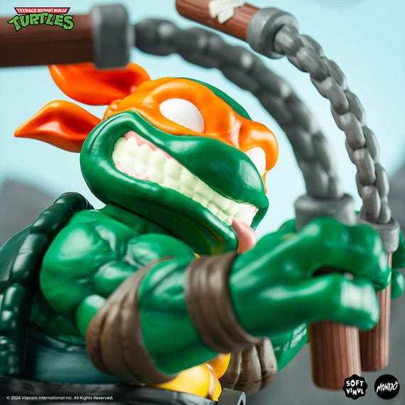 Teenage Mutant Ninja Turtles Soft Vinyl Figur Michelangelo 20 cm - Versand: 5-7 Tage nach Bestellung