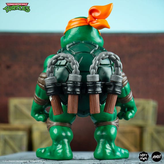 Teenage Mutant Ninja Turtles Soft Vinyl Figur Michelangelo 20 cm - Versand: 5-7 Tage nach Bestellung