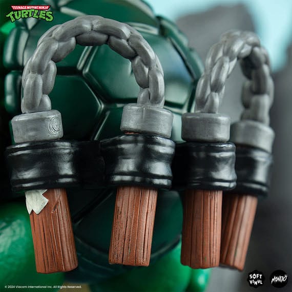 Teenage Mutant Ninja Turtles Soft Vinyl Figur Michelangelo 20 cm - Versand: 5-7 Tage nach Bestellung