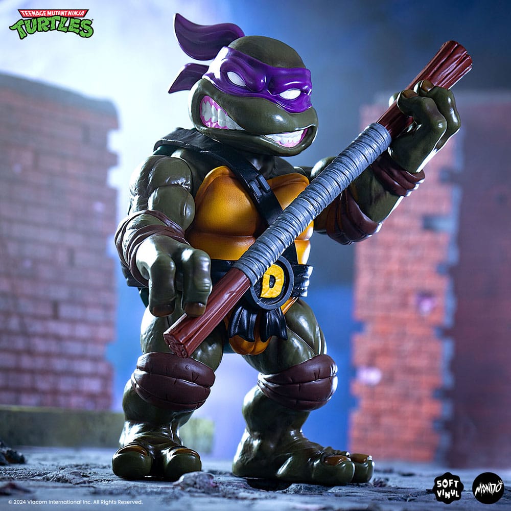 Teenage Mutant Ninja Turtles Soft Vinyl Figur Donatello 25 cm - Versand: 5-7 Tage nach Bestellung