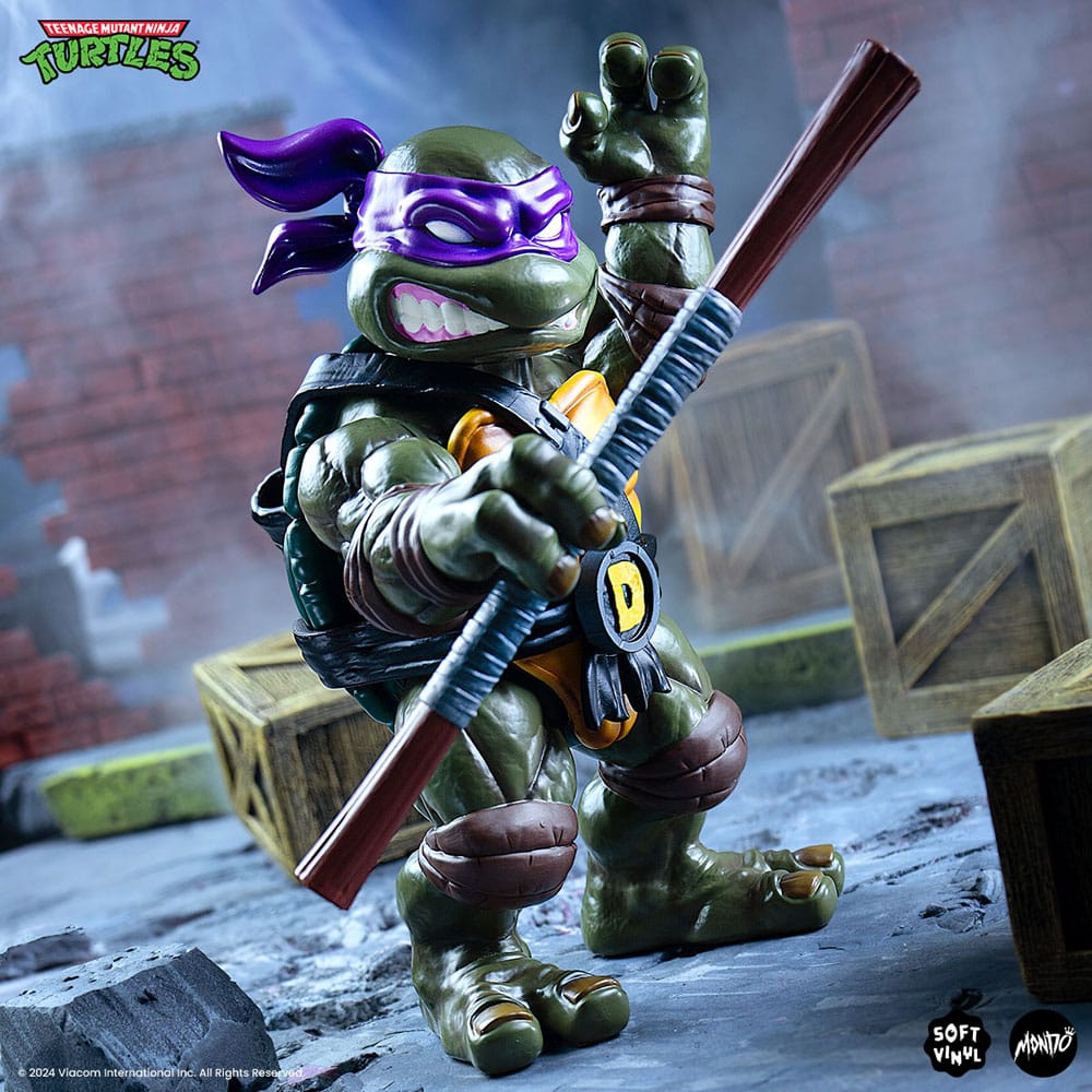 Teenage Mutant Ninja Turtles Soft Vinyl Figur Donatello 25 cm - Versand: 5-7 Tage nach Bestellung