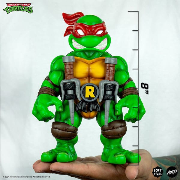 Teenage Mutant Ninja Turtles Soft Vinyl Figur Raphael 20 cm - Versand: 5-7 Tage nach Bestellung
