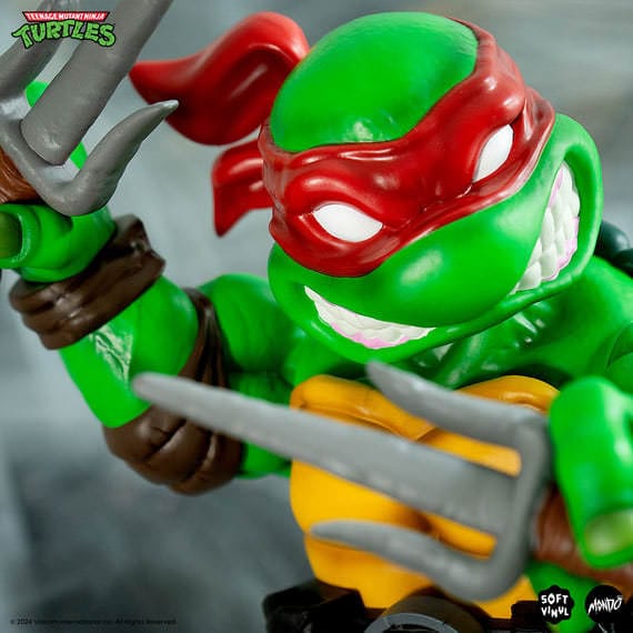 Teenage Mutant Ninja Turtles Soft Vinyl Figur Raphael 20 cm - Versand: 5-7 Tage nach Bestellung