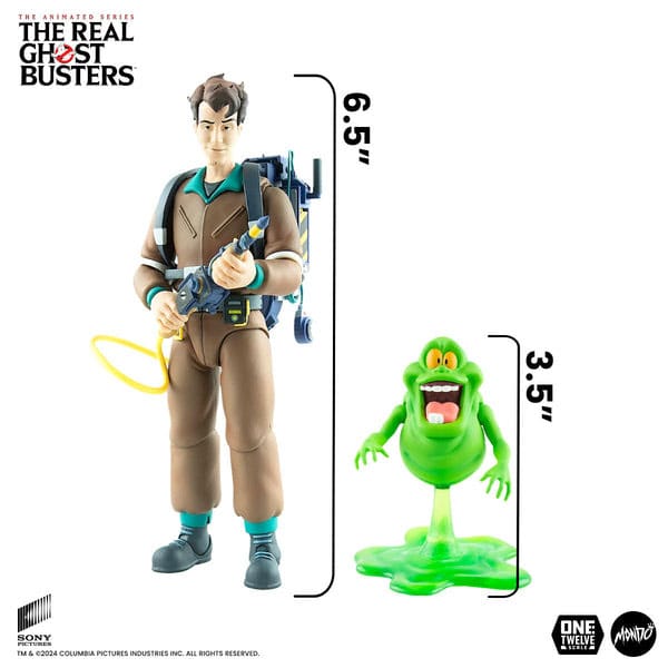 The Real Ghostbusters Actionfigur 1/12 Peter Venkman 17 cm  - Versand: 5-7 Tage nach Bestellung