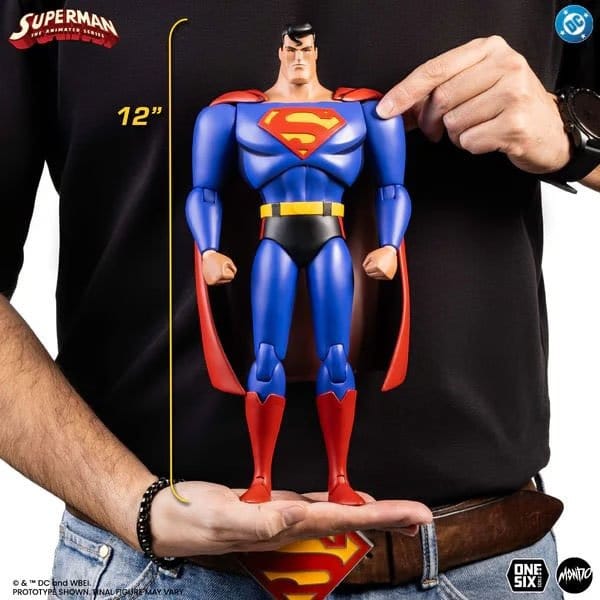 Superman: The Animated Series Actionfigur 1/6 Superman 30 cm - Versand: 7 Tage nach Bestellung