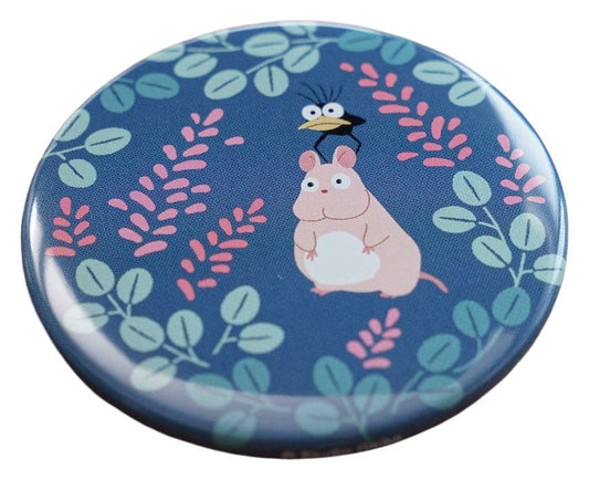 Chihiros Reise ins Zauberland Ansteck-Pin Boh Mouse & Bird5 cm              - Preorder - ETA: 10.11.2026