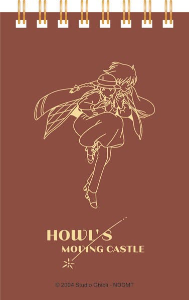 Das wandelnde Schloss Notizblock Sophie & Hauru   - Preorder - ETA: 09.07.2026