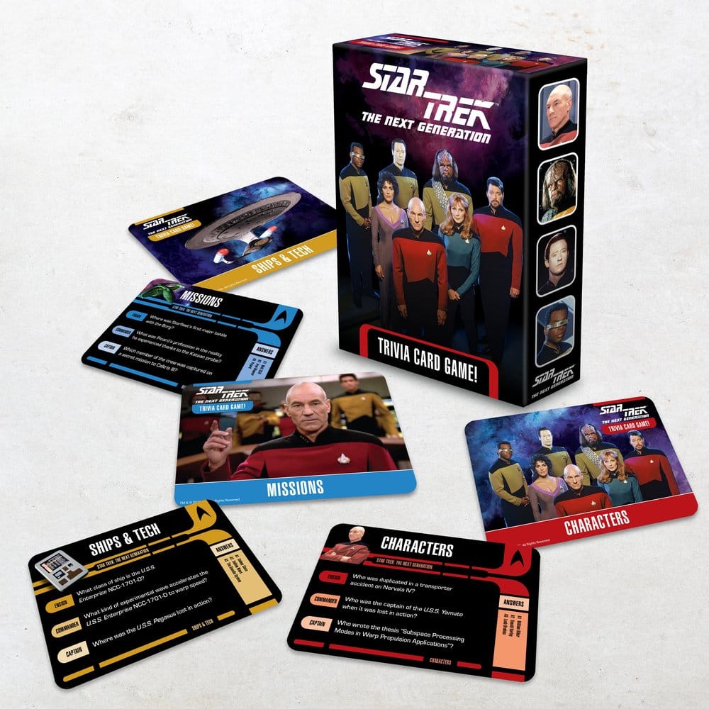 Star Trek: The Next Generation Trivia-Kartenspiel - Preorder - ETA: 25.01.2027