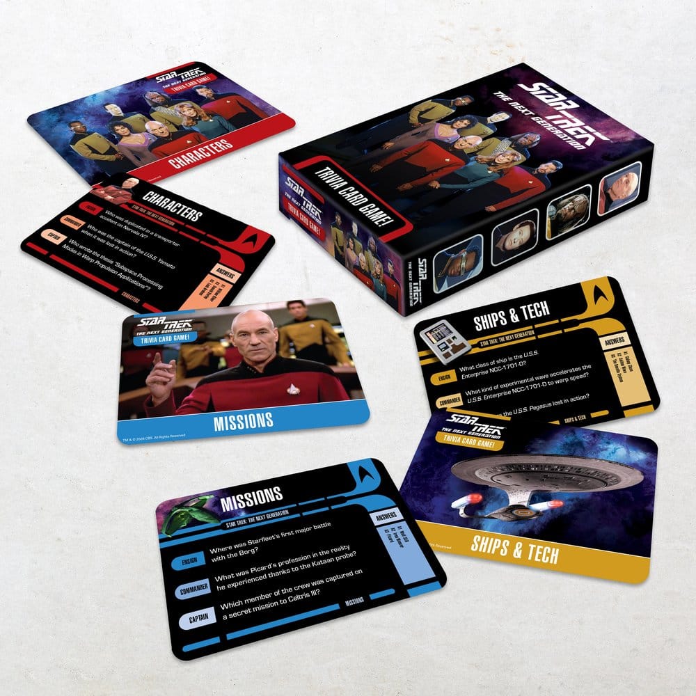 Star Trek: The Next Generation Trivia-Kartenspiel - Preorder - ETA: 25.01.2027