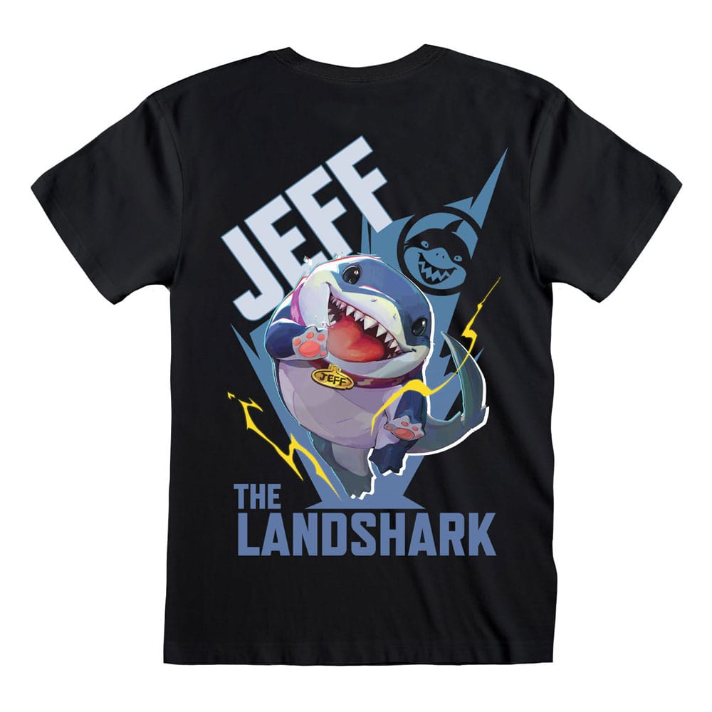 Marvel Rivals T-Shirt Jeff The Land Shark Größe M - Versand: 5-7 Tage nach Bestellung