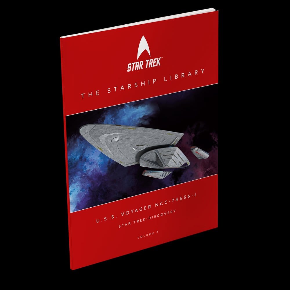 Star Trek Library Die-Cast U.S.S. Voyager NCC-74656-J 10 cm  - Versand: 7 Tage nach Bestellung
