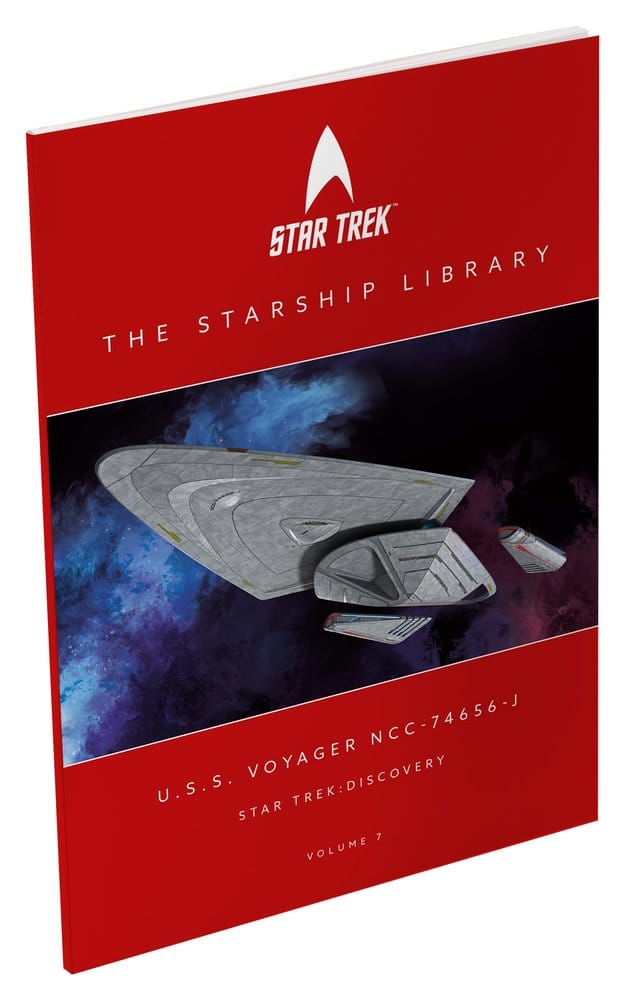 Star Trek Library Die-Cast U.S.S. Voyager NCC-74656-J 10 cm  - Versand: 7 Tage nach Bestellung