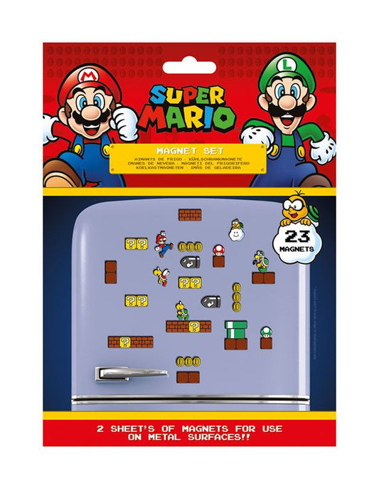 Super Mario Magnete Set Mushroom Kingdom   - Preorder - ETA: 14.10.2025