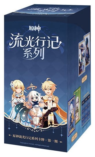 Genshin Impact Sammelkartenspiel Journey of Light Blind Box Display (18) *Chinesische Version* - Preorder - ETA: 23.10.2026
