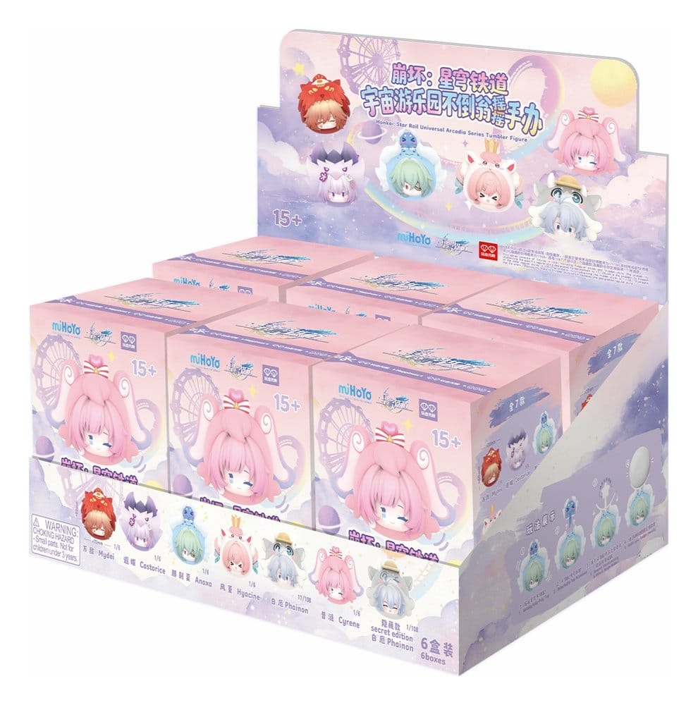 Honkai: Star Rail PVC Minifiguren Cosmic Amusement Park Wobble Doll Blind Box Display (6) - Preorder - ETA: 23.04.2027