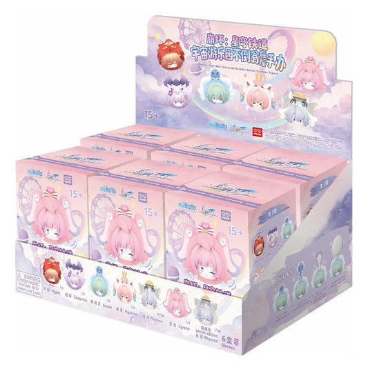 Honkai: Star Rail PVC Minifiguren Cosmic Amusement Park Wobble Doll Blind Box Display (6) - Preorder - ETA: 23.04.2027