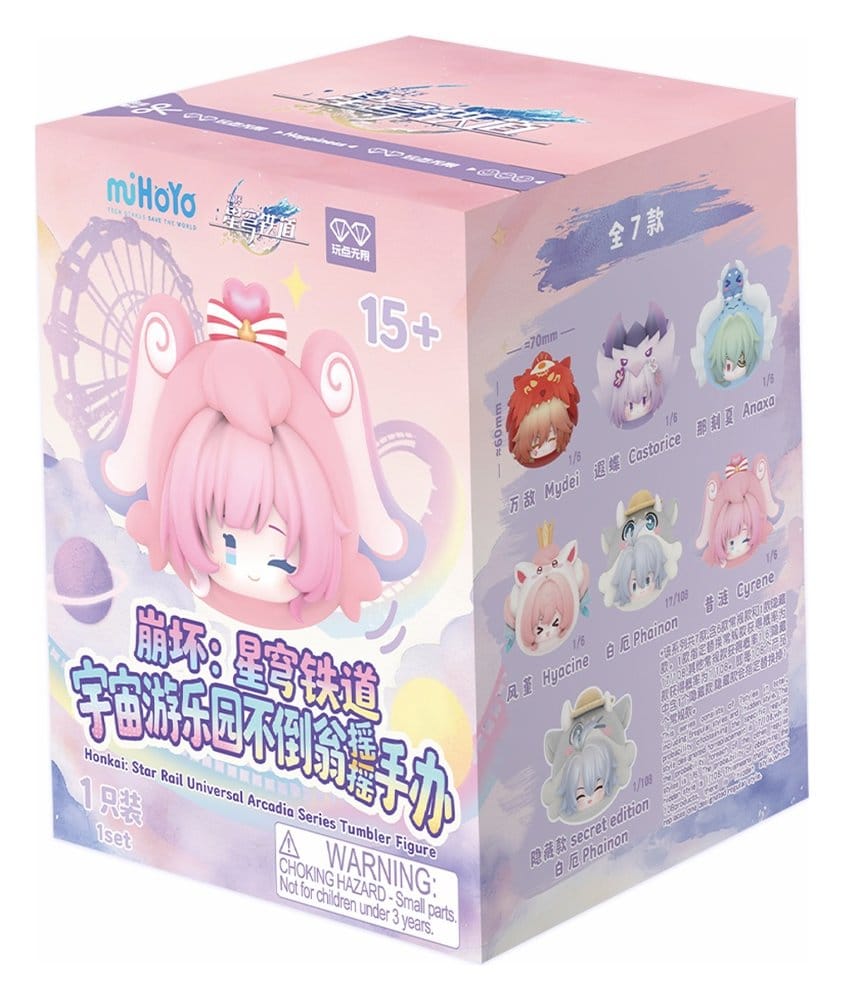Honkai: Star Rail PVC Minifiguren Cosmic Amusement Park Wobble Doll Blind Box Display (6) - Preorder - ETA: 23.04.2027