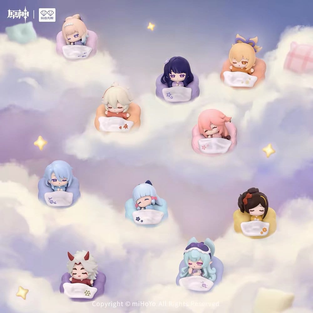 Genshin Impact 3D Magnet Cloud Pillow Dreamland Series 5 cm Blind Box Display (9) - Preorder - ETA: 23.04.2027