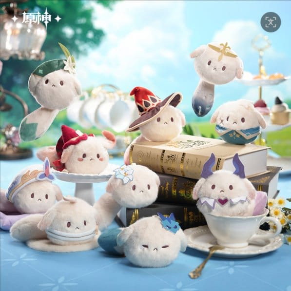 Genshin Impact Plüschfiguren Tea Party Companion Dodoco Blind Box 17-20 cm Display (9) - Preorder - ETA: 28.12.2026