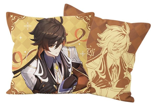 Genshin Impact Anniversary Celebration Series Kissenbezug Zhongli 6. Jubiläum 45 x 45 cm - Preorder - ETA: 23.04.2027