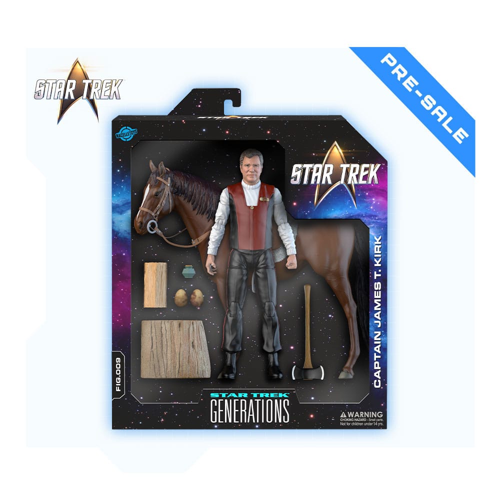 Star Trek: Treffen der Generationen Actionfigur 1/10 Wave 2 Captain James T. Kirk 16 cm - Preorder - ETA: 25.11.2026
