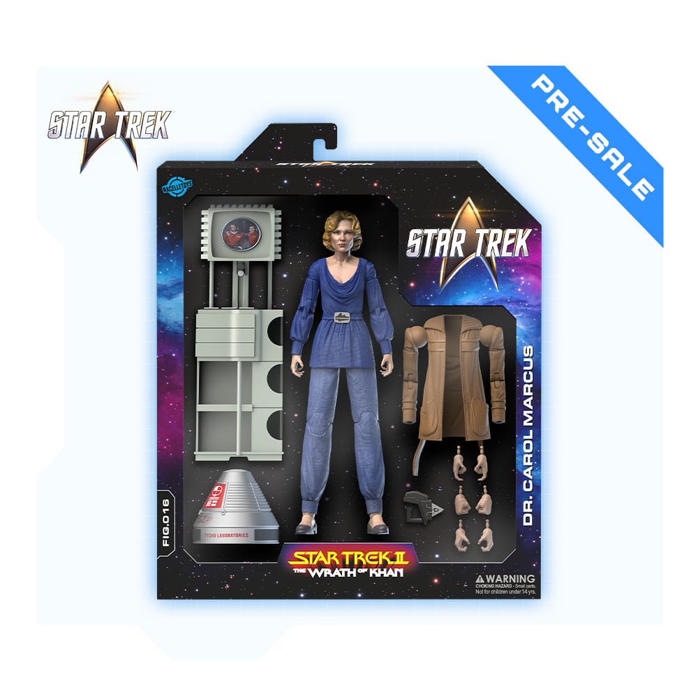 Star Trek II: Der Zorn des Khan Actionfigur 1/10 Wave 2 Dr. Carol Marcus 16 cm - Preorder - ETA: 25.11.2026