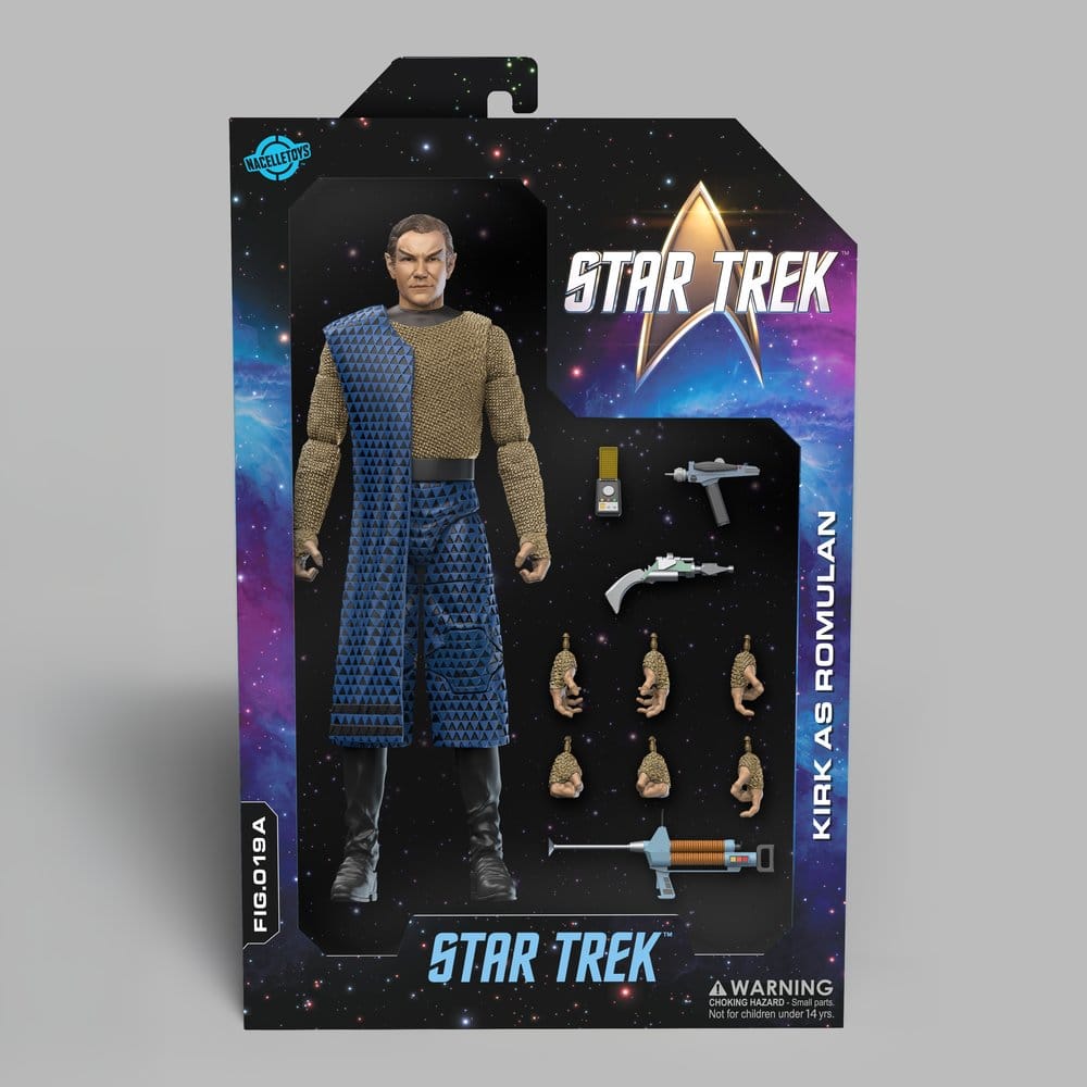 Star Trek 1/10 Actionfigur Kirk as Romulan (Die unsichtbare Falle) 16 cm - Preorder - ETA: 25.08.2027