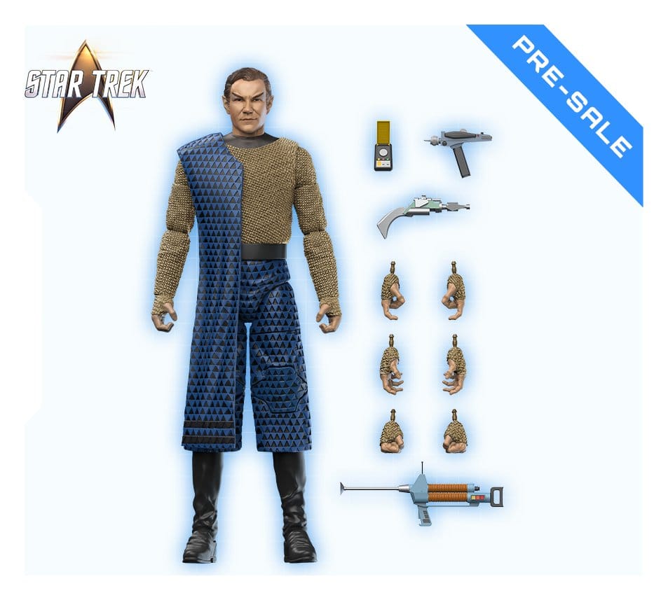 Star Trek 1/10 Actionfigur Kirk as Romulan (Die unsichtbare Falle) 16 cm - Preorder - ETA: 25.08.2027