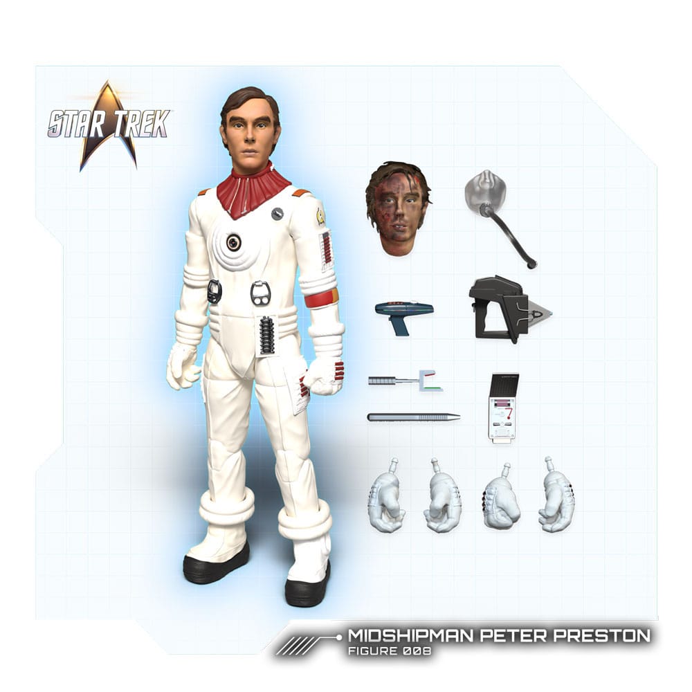 Star Trek II: Der Zorn des Khan Actionfigur 1/12 Peter Preston 16 cm - Preorder - ETA: 25.12.2025