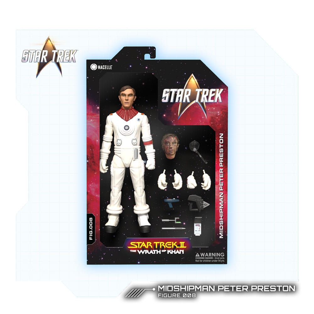 Star Trek II: Der Zorn des Khan Actionfigur 1/12 Peter Preston 16 cm - Preorder - ETA: 25.12.2025