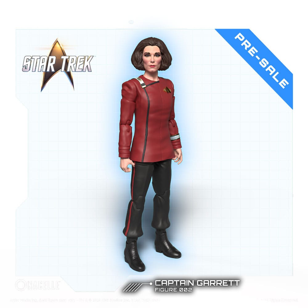 Raumschiff Enterprise - Das nächste Jahrhundert Actionfigur 1/12 Captain Garrett 16 cm - Preorder - ETA: 25.12.2025