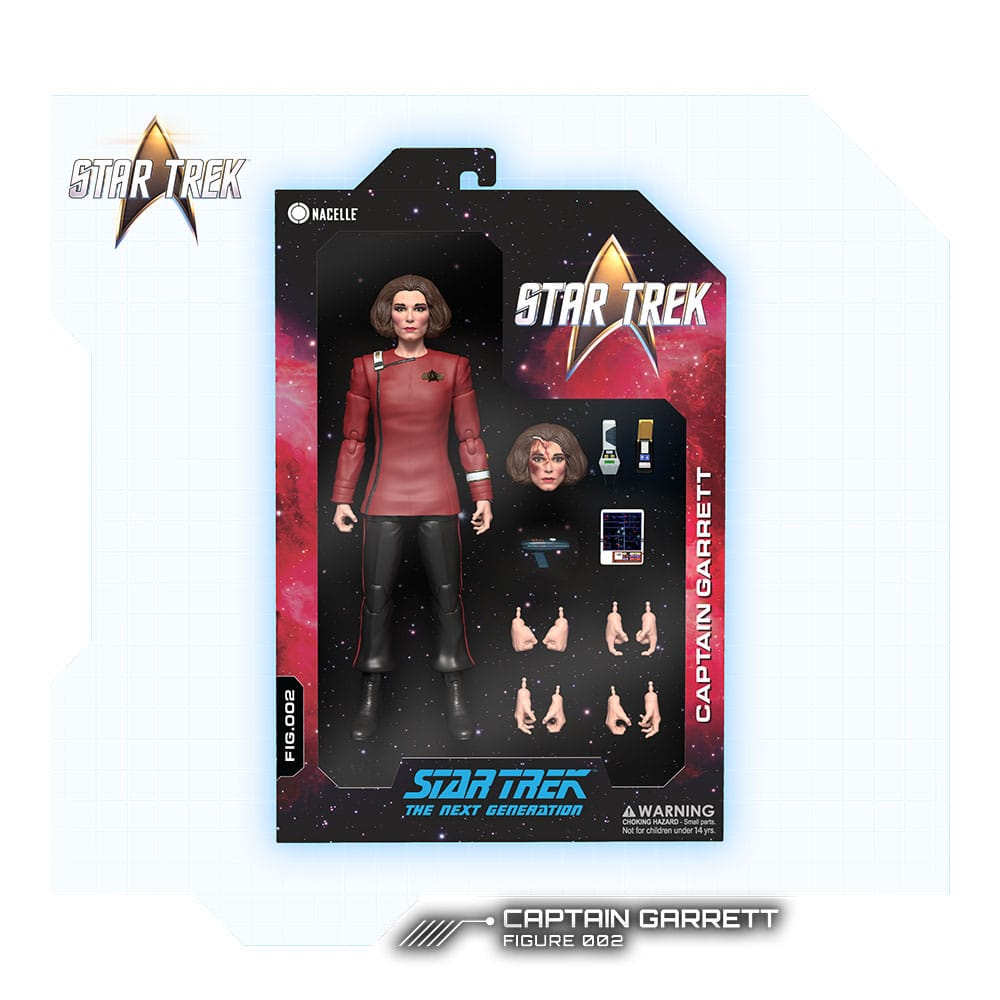 Raumschiff Enterprise - Das nächste Jahrhundert Actionfigur 1/12 Captain Garrett 16 cm - Preorder - ETA: 25.12.2025