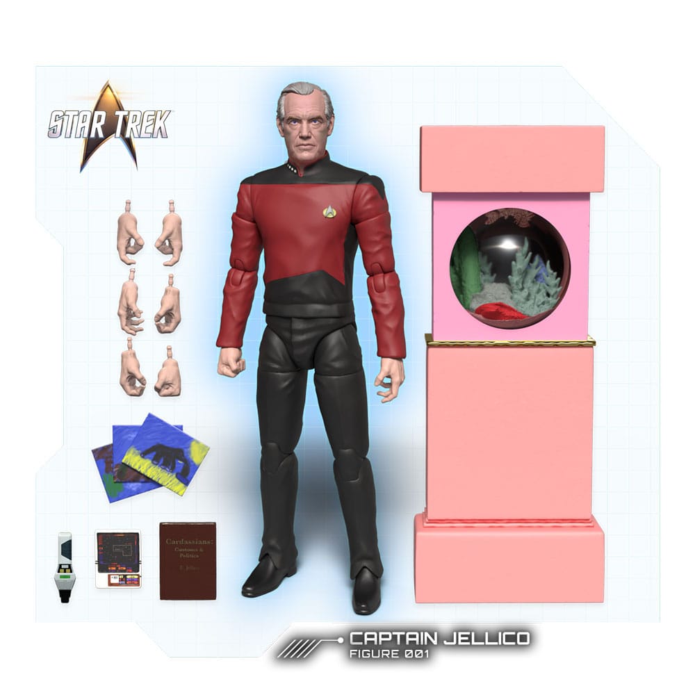 Raumschiff Enterprise - Das nächste Jahrhundert Actionfigur 1/12 Captain Jellico 16 cm - Preorder - ETA: 25.12.2025