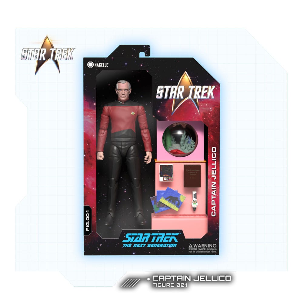 Raumschiff Enterprise - Das nächste Jahrhundert Actionfigur 1/12 Captain Jellico 16 cm - Preorder - ETA: 25.12.2025