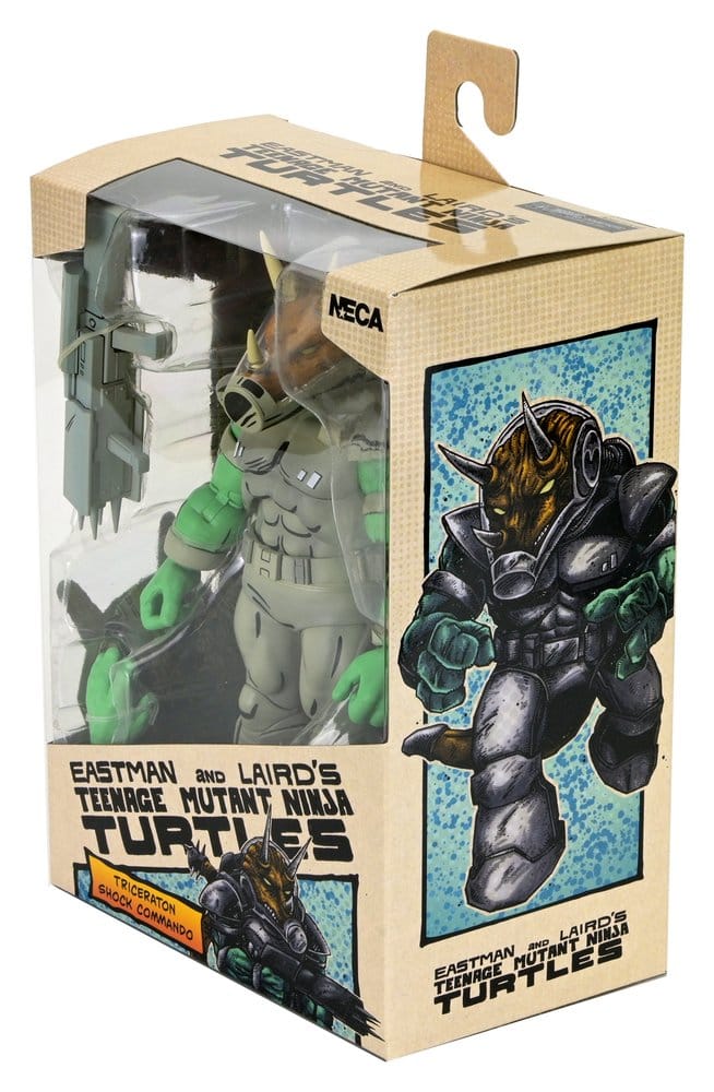 Teenage Mutant Ninja Turtles (Mirage Comics) Actionfigur Shock Commando Triceraton 18 cm - Preorder - ETA: 26.10.2026