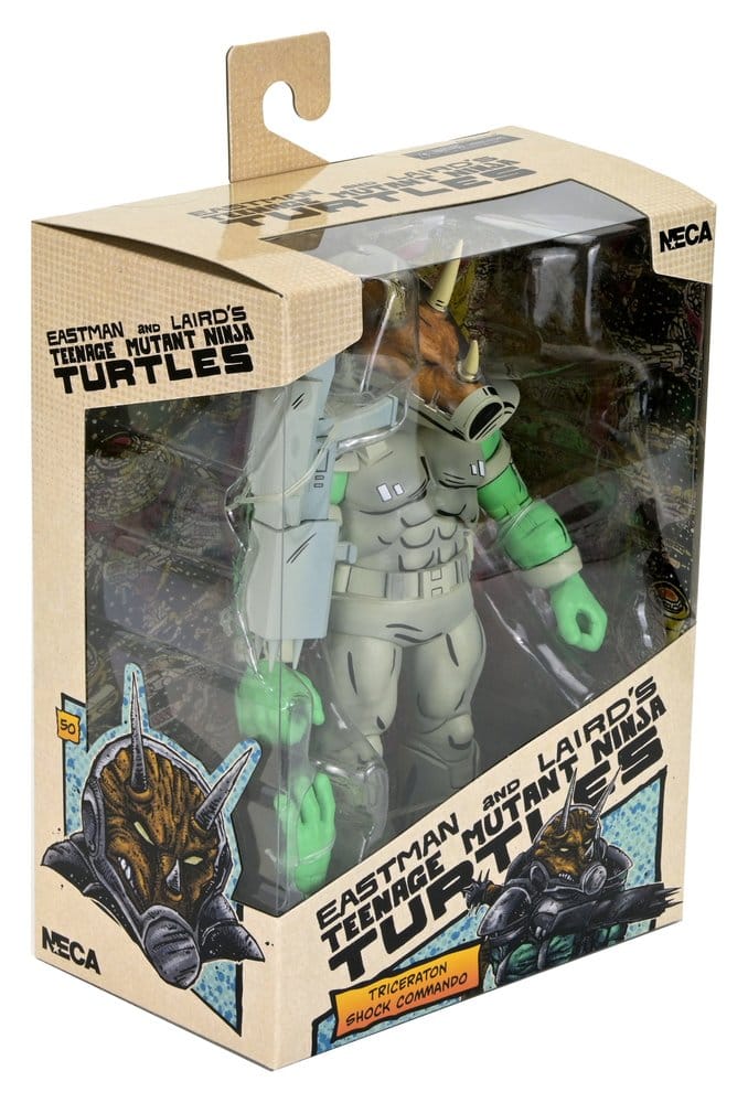 Teenage Mutant Ninja Turtles (Mirage Comics) Actionfigur Shock Commando Triceraton 18 cm - Preorder - ETA: 26.10.2026