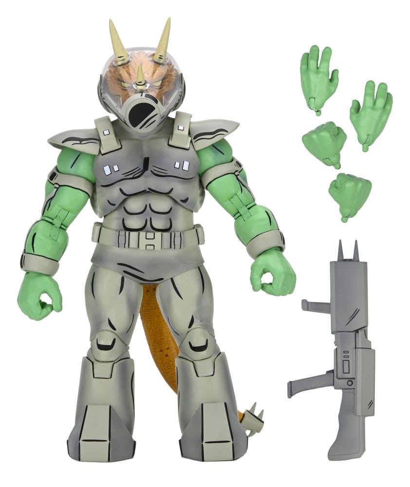 Teenage Mutant Ninja Turtles (Mirage Comics) Actionfigur Shock Commando Triceraton 18 cm - Preorder - ETA: 26.10.2026