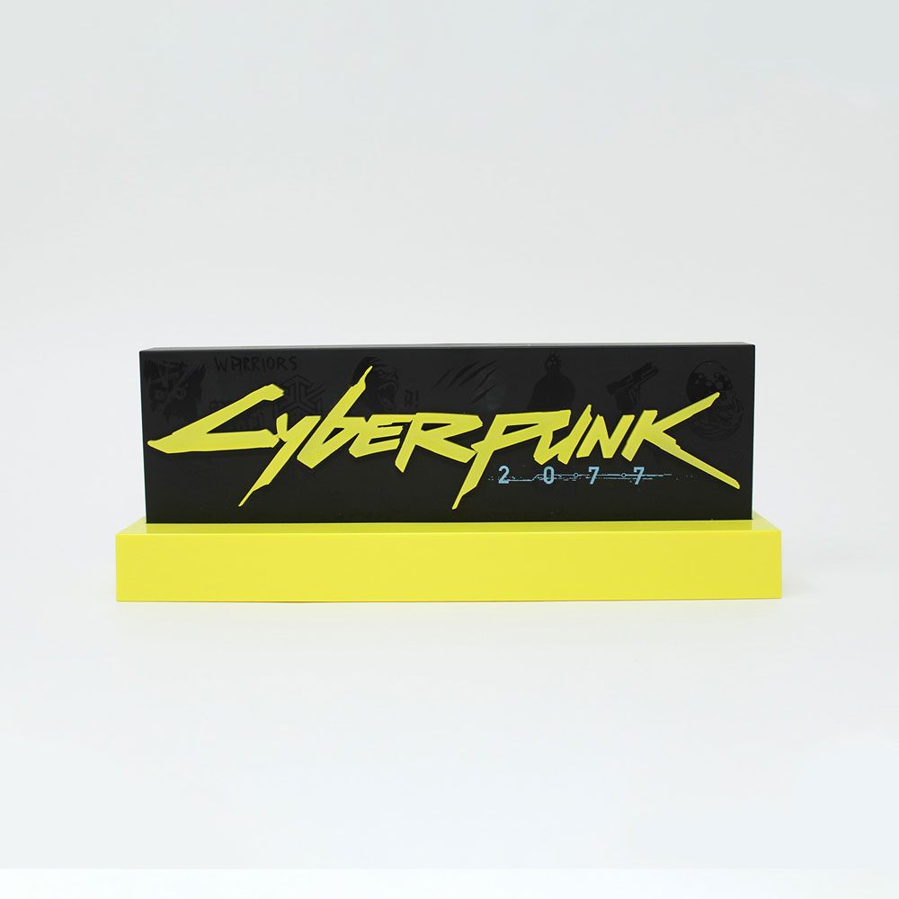 Cyberpunk 2077 LED-Leuchte Logo 22 cm   - Versand: 5-7 Tage nach Bestellung