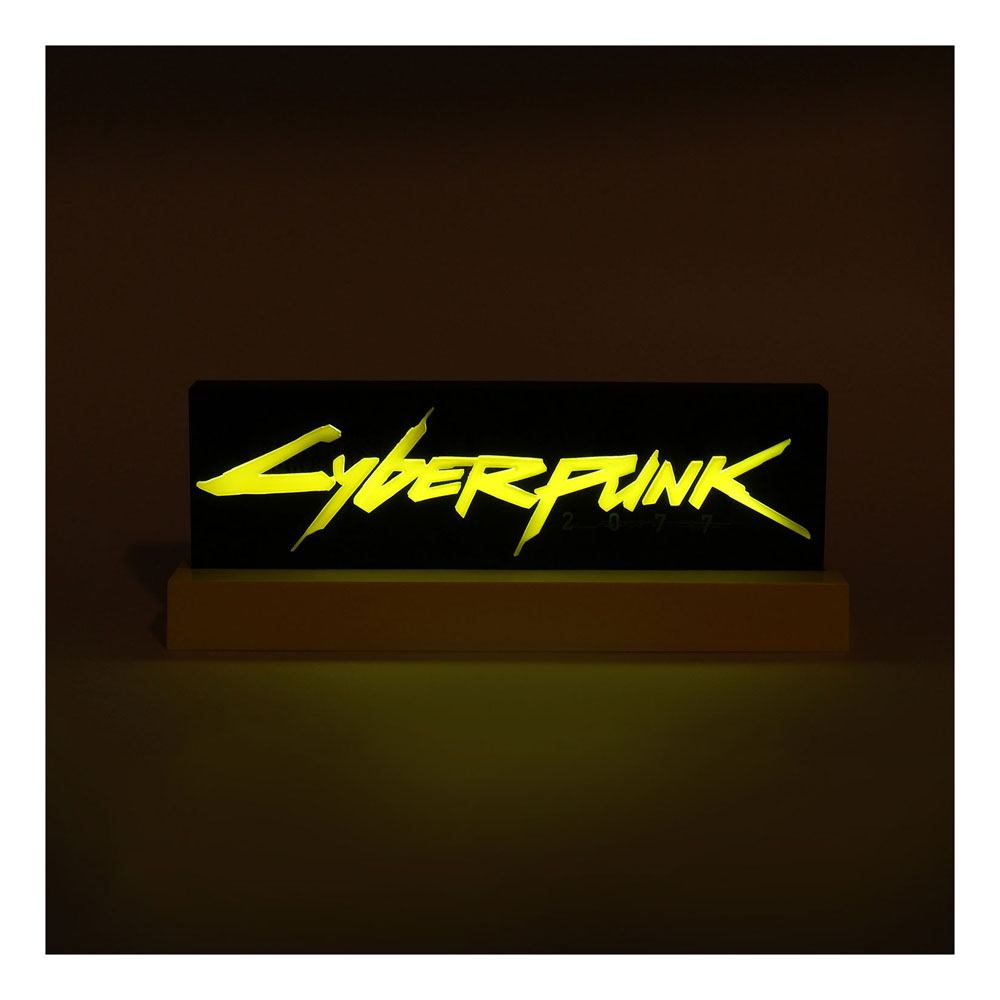 Cyberpunk 2077 LED-Leuchte Logo 22 cm   - Versand: 5-7 Tage nach Bestellung