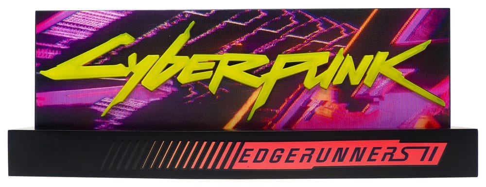 Cyberpunk: Edgerunners Logo-Leuchte Edgerunner 2 8 cm - Preorder - ETA: 25.12.2026