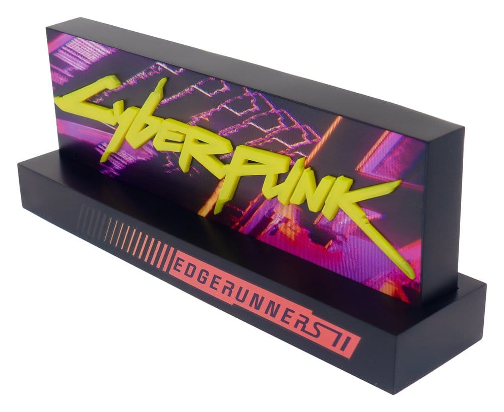 Cyberpunk: Edgerunners Logo-Leuchte Edgerunner 2 8 cm - Preorder - ETA: 25.12.2026