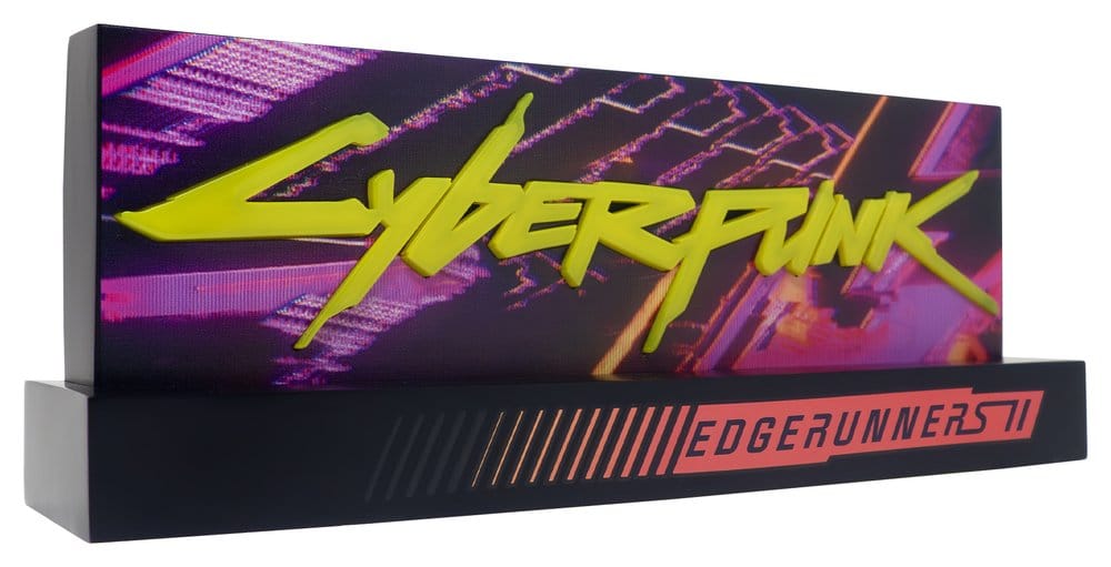 Cyberpunk: Edgerunners Logo-Leuchte Edgerunner 2 8 cm - Preorder - ETA: 25.12.2026