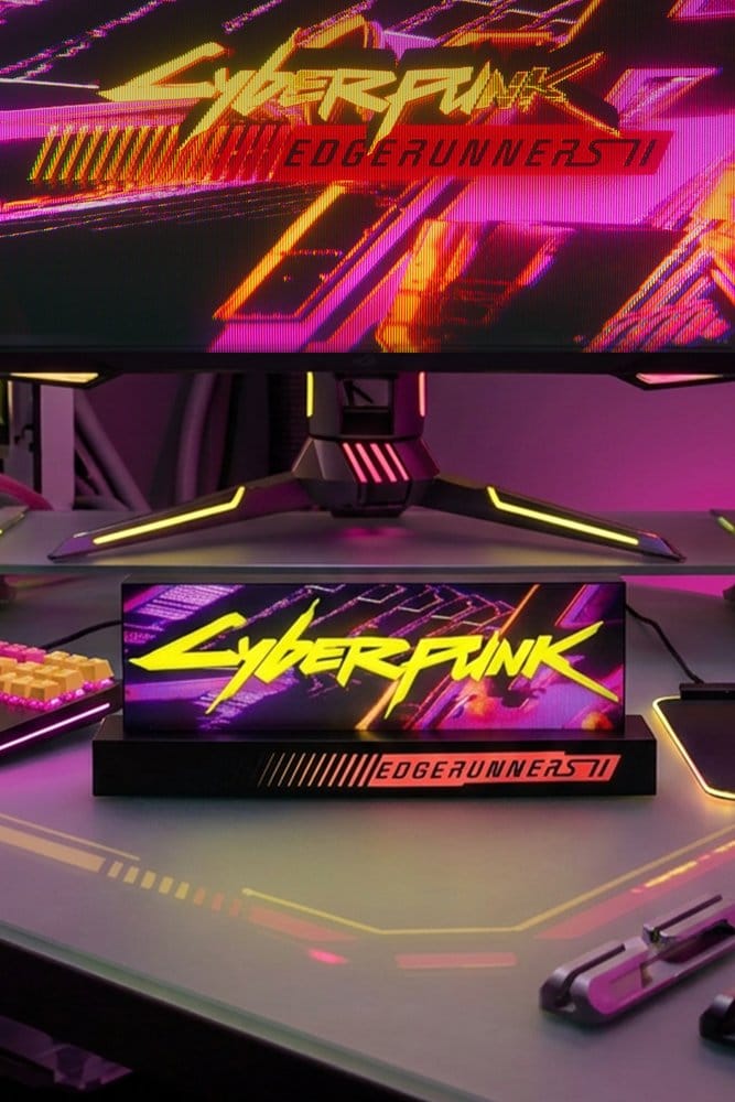 Cyberpunk: Edgerunners Logo-Leuchte Edgerunner 2 8 cm - Preorder - ETA: 25.12.2026