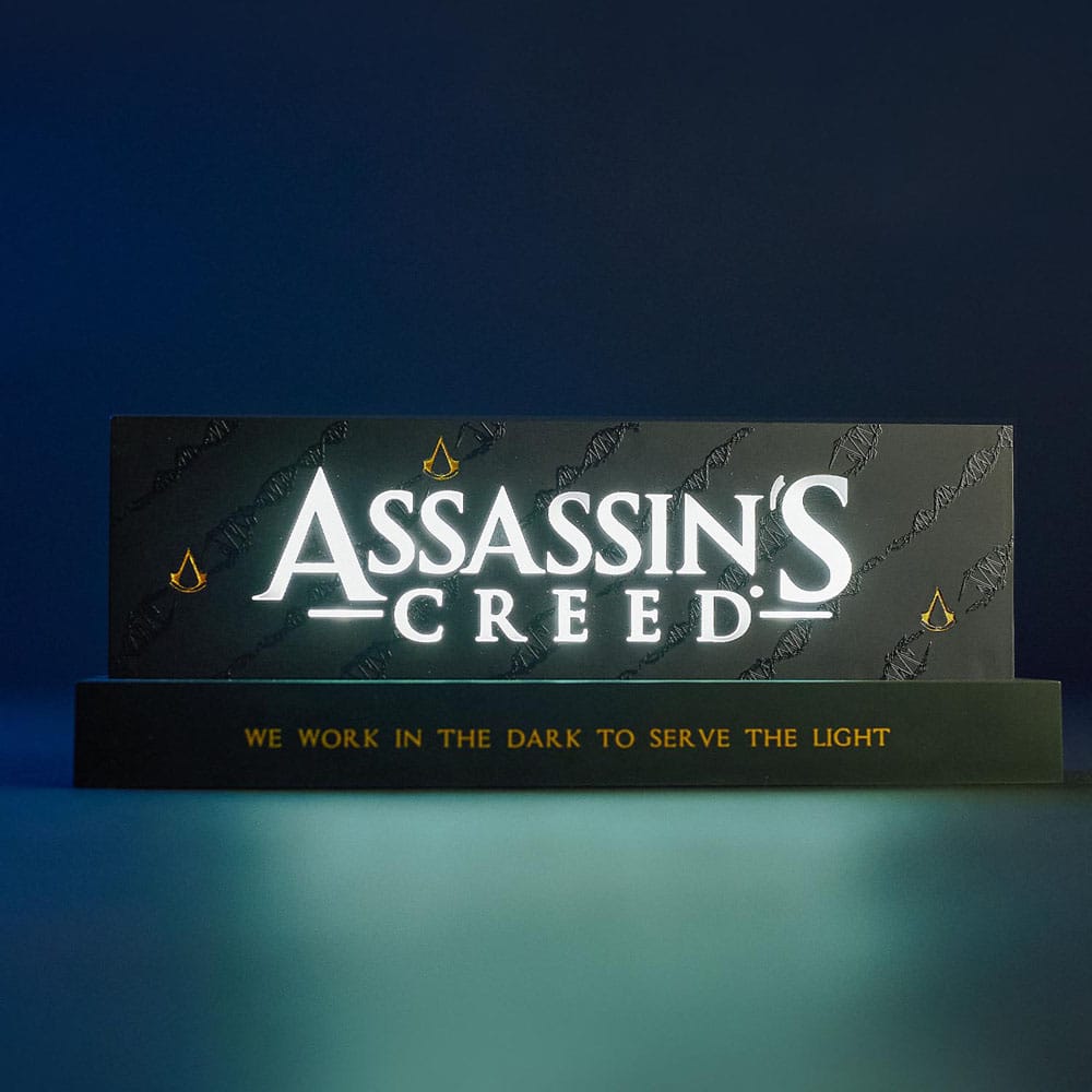 Assassin's Creed LED-Leuchte Logo 22 cm - Versand: 5-7 Tage nach Bestellung