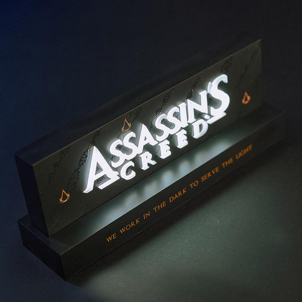 Assassin's Creed LED-Leuchte Logo 22 cm - Versand: 5-7 Tage nach Bestellung