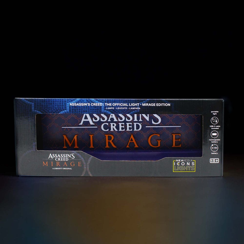 Assassin's Creed LED-Leuchte Mirage Edition 22 cm - Versand: 5-7 Tage nach Bestellung