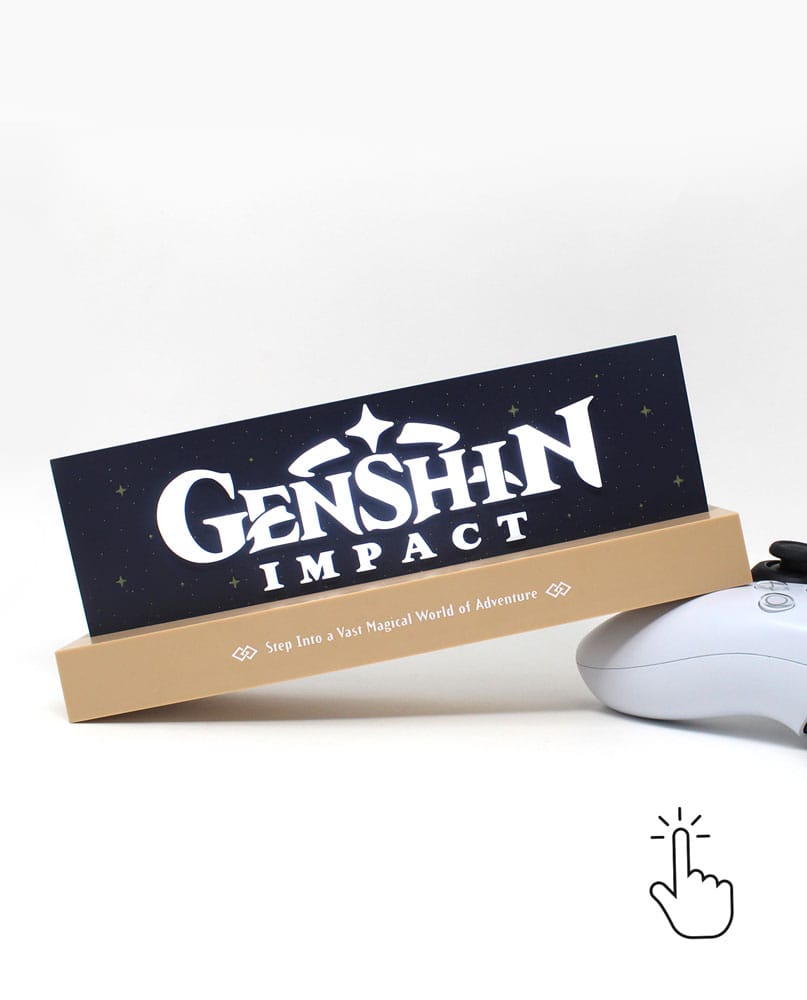 Genshin Impact LED-Leuchte Logo 22 cm - sofort lieferbar